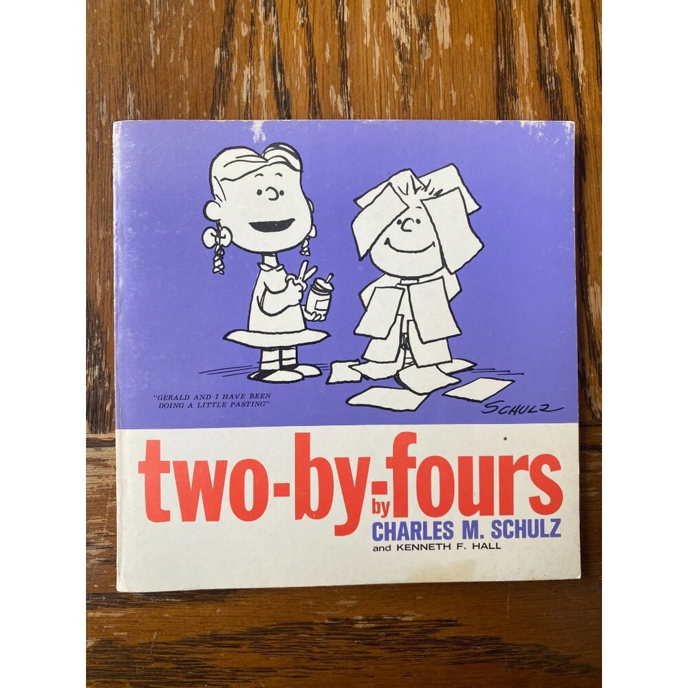 Two-By-Fours By Charles M. Schulz & Kenneth F. Hall Vintage 1965 Paperback Warne
